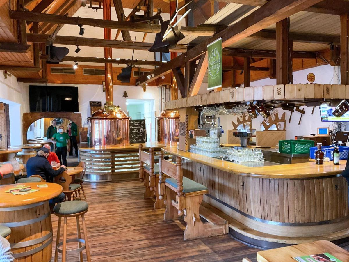Hotel Brauhaus Wiesenmuehle Фульда Экстерьер фото